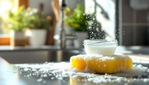 El truco natural para eliminar bacterias de la esponja de cocina