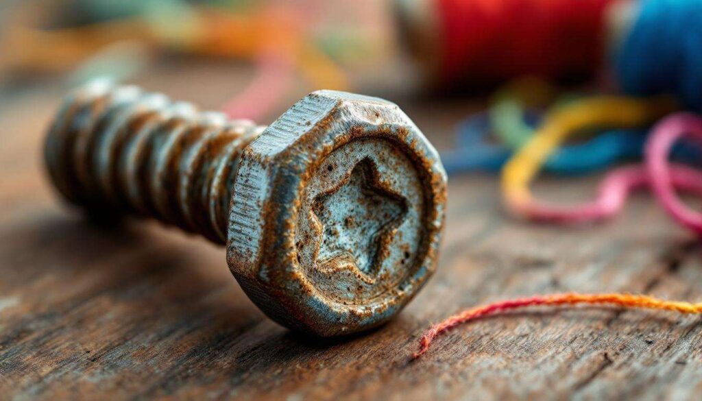 Si un tornillo está pasado de rosca, existe una solución fácil del costurero de la abuela que funciona