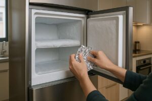 Congelador con escarcha: el método simple con papel de aluminio para quitar el hielo rápidamente