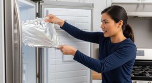 Basta una hoja de aluminio para descongelar el congelador en segundos: el truco que ahorra energía