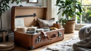 Este método muy británico convierte una simple maleta en el aliado perfecto para poner orden en casa