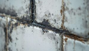Juntas del baño negras y con moho: este polvo natural del armario las deja blancas sin frotar durante horas
