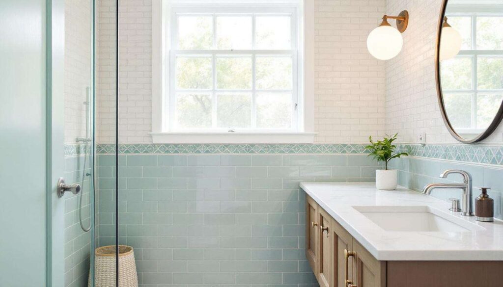 Pintar azulejos: la solución para modernizar el baño sin grandes obras