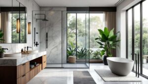 Materiales, estilos, ambientes: las tendencias para reinventar tu baño