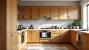¿Vas a reformar tu cocina? Esta madera económica adorada por un icono déco lo cambia todo en los armarios