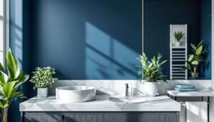 Así puedes renovar el baño con un simple bote de pintura