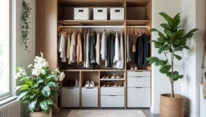 ¿Falta de espacio? Trucos para crear un vestidor en pocos metros