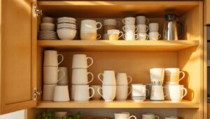 ¿Tazas apiladas en el armario? Descubre el método japonés de organización