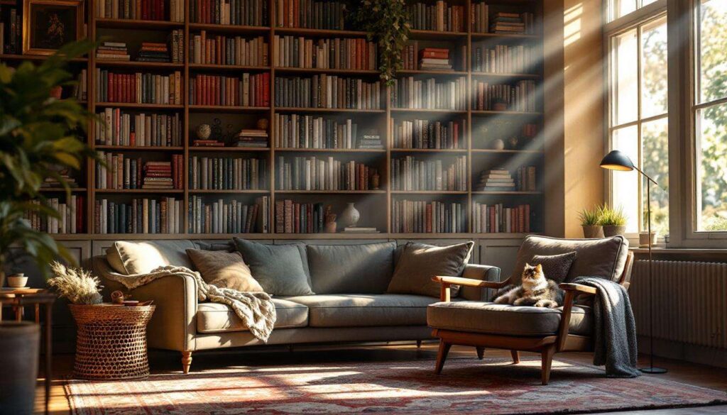 Esta idea sencilla para ordenar libros cambia por completo el ambiente